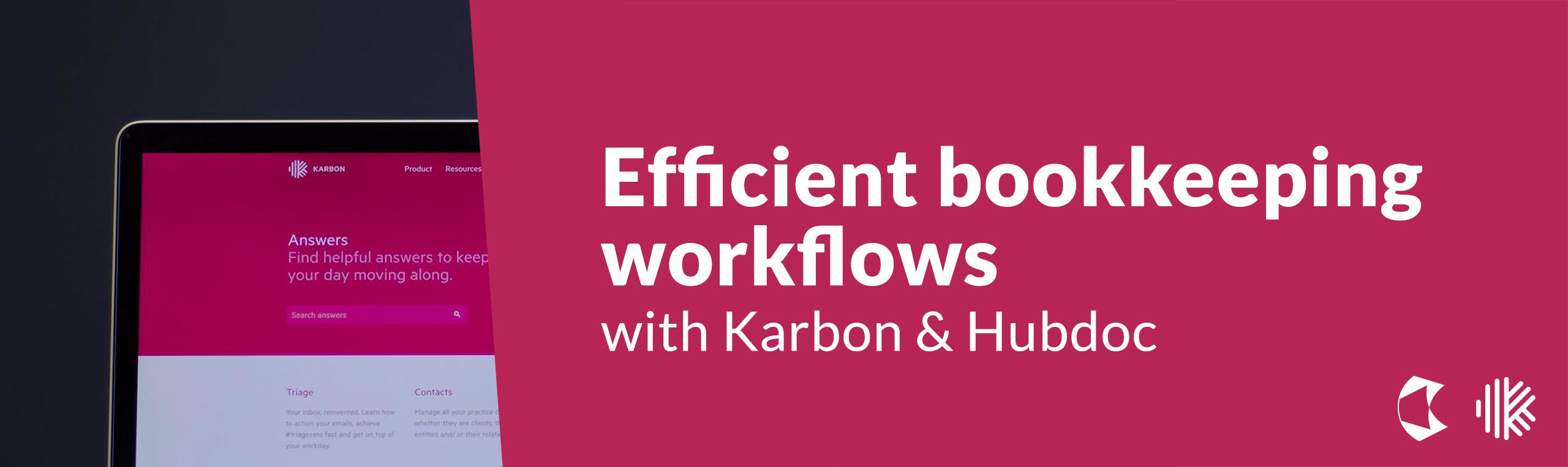 Efficient Bookkeeping Workflows with Karbon and Hubdoc