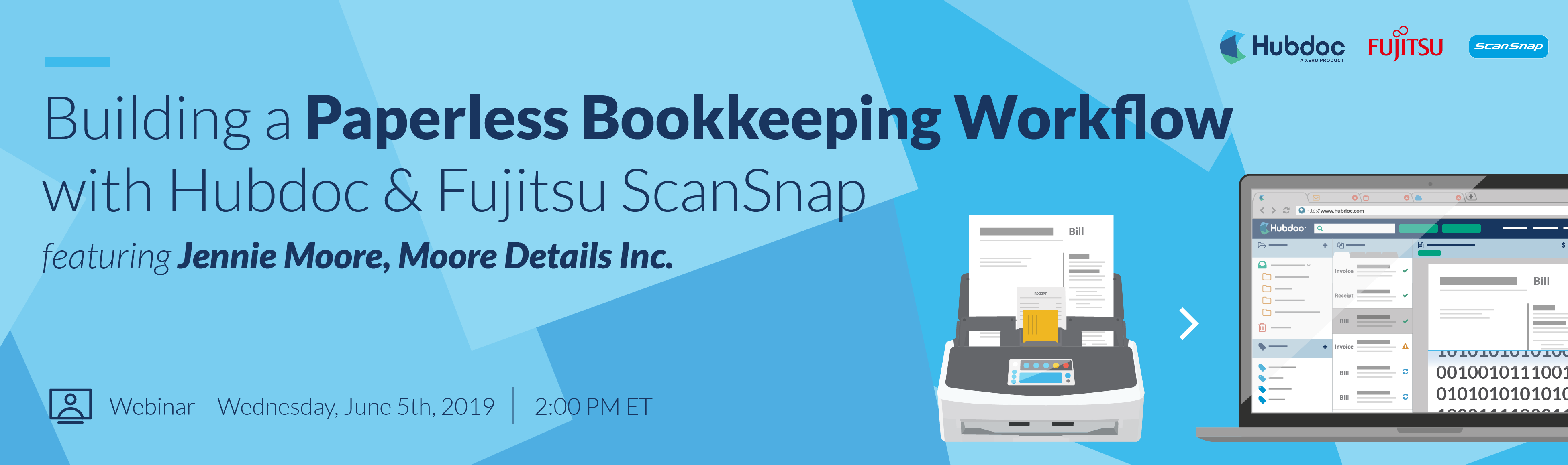 Building a Paperless Workflow with Hubdoc & Fujitsu ScanSnap